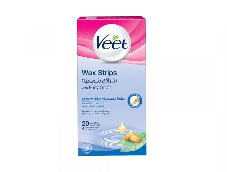 Veet Hair Removal Wax Strips For Sensitive Skin