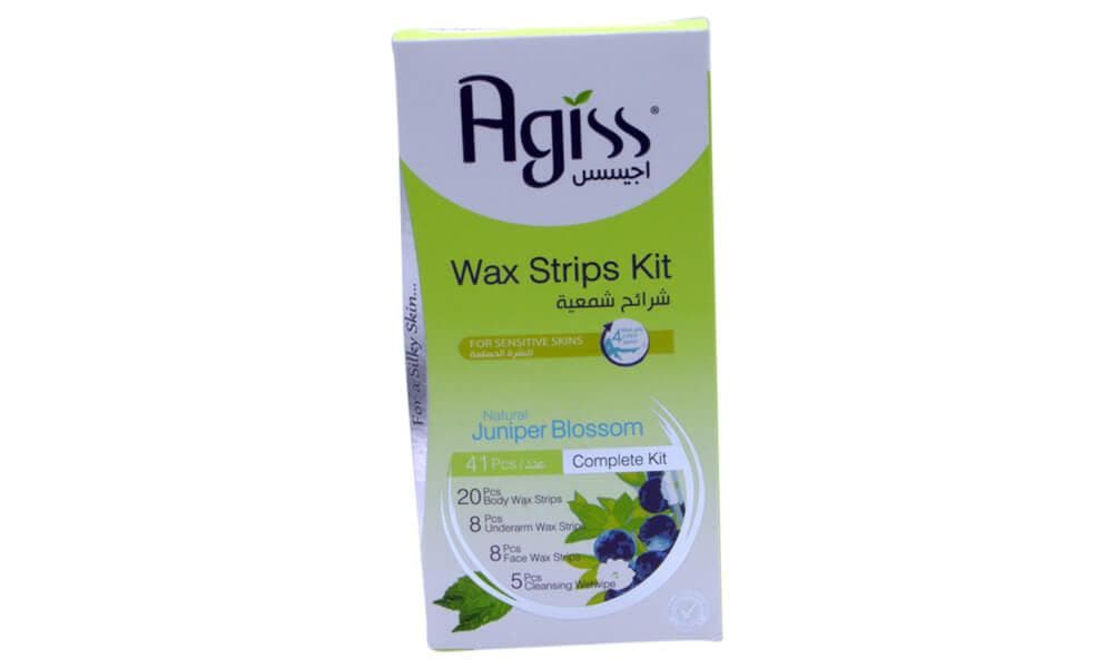 Agiss Wax Strips Kit (Natural Juniper Blossom)