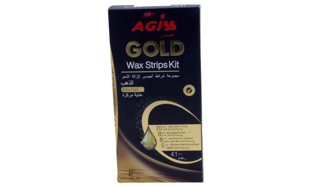 Agiss Gold Wax Strips Kit