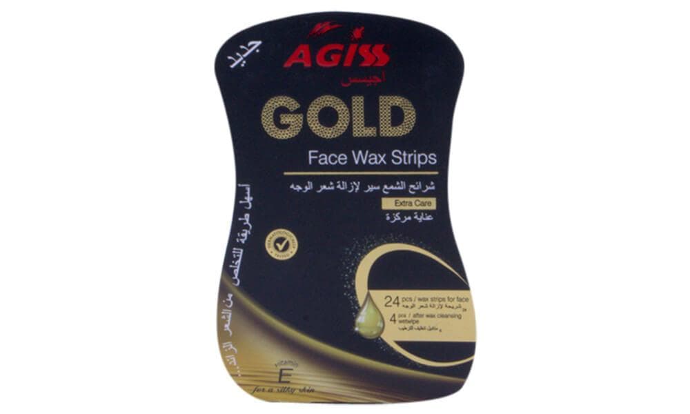 Agiss Gold Face Wax Strips