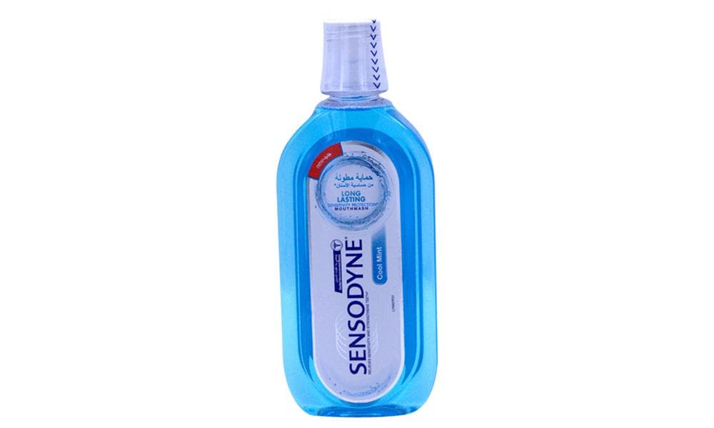 Sensodyne Long Lasting Sensitivity Protection Mouthwash Cool Mint