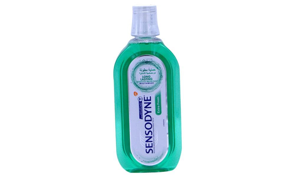 Sensodyne Long Lasting Sensitivity Protection Mouthwash Extra Fresh