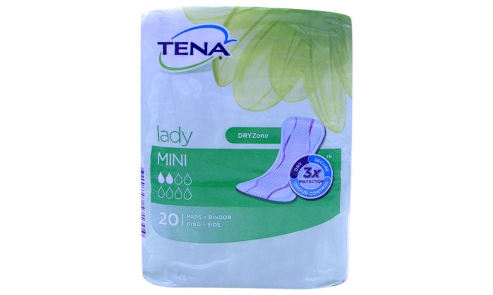 Tena Mini Pads With Triple Protection